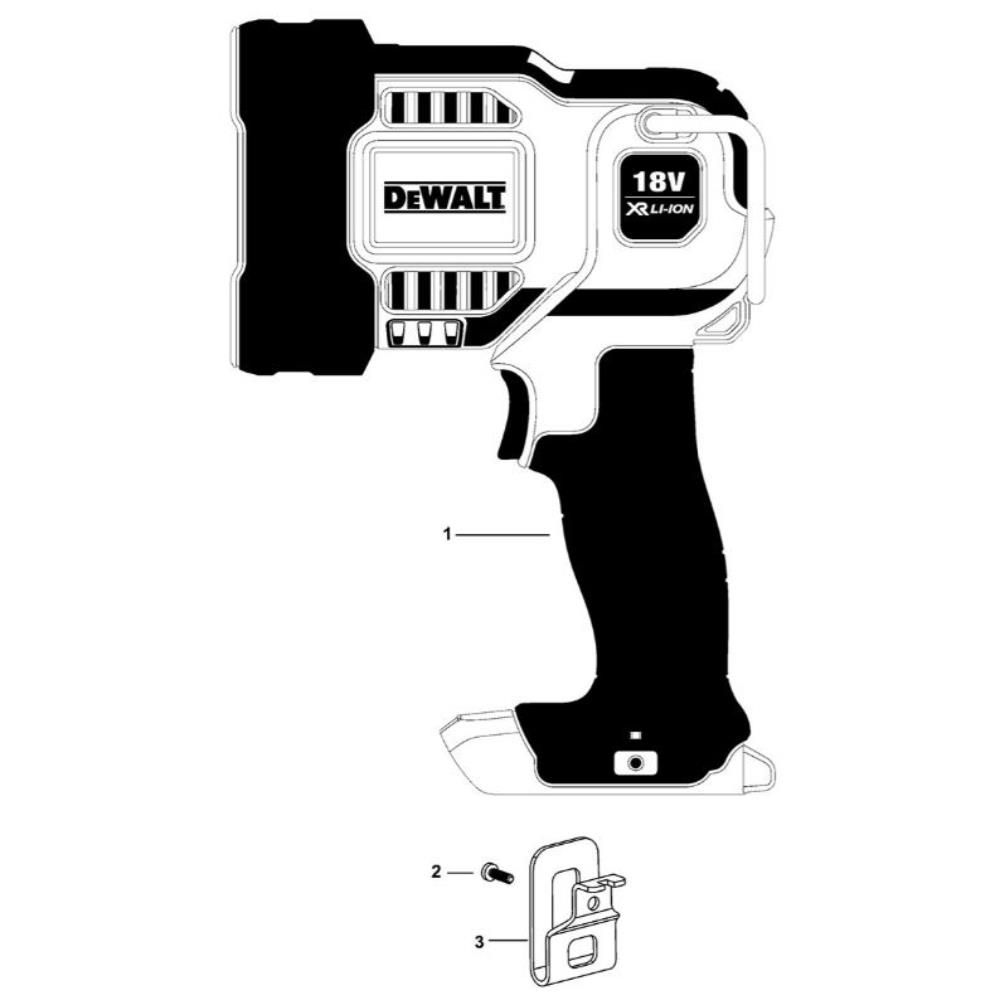 Sơ đồ Lắp ráp chính DeWalt DCL043