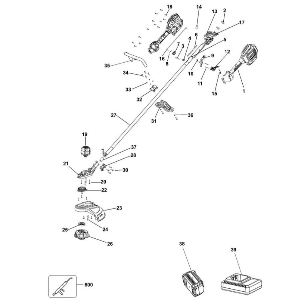 Sơ đồ Lắp ráp chính DeWalt DCM561P1
