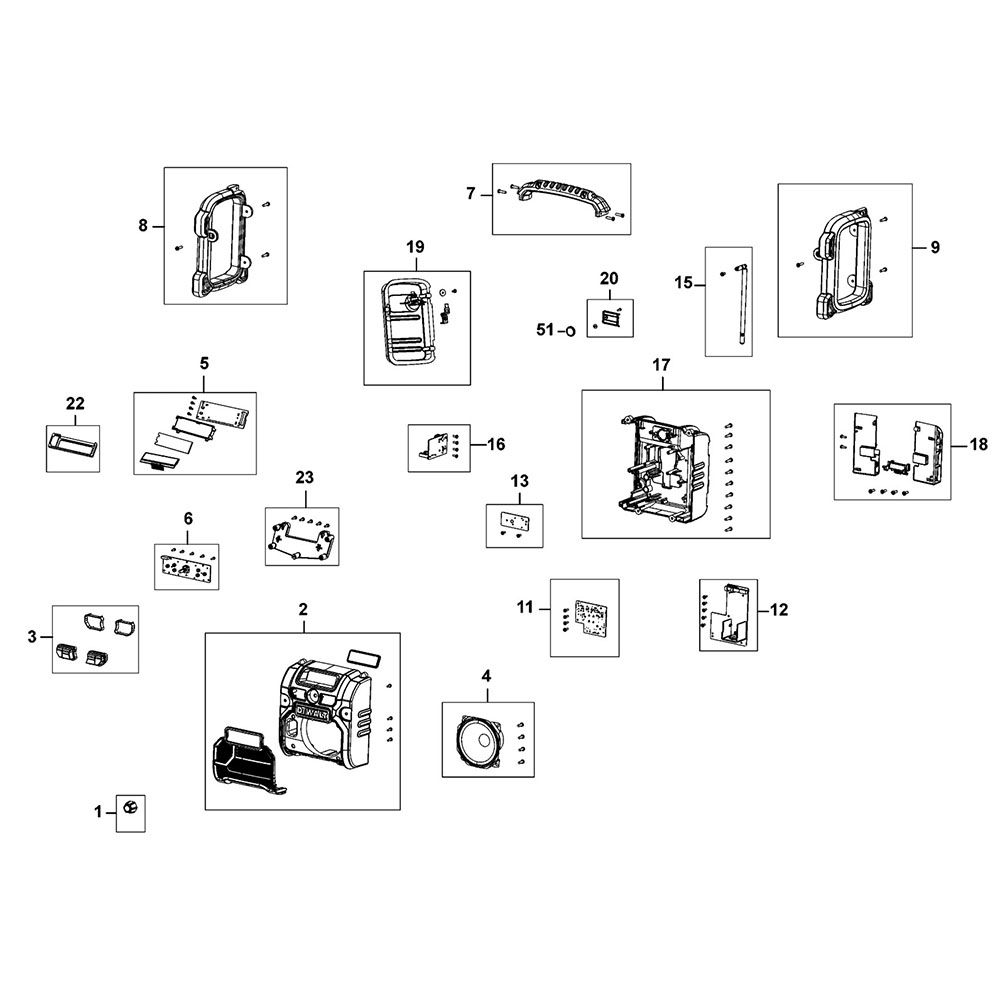 dcr021 type 1 main assy
