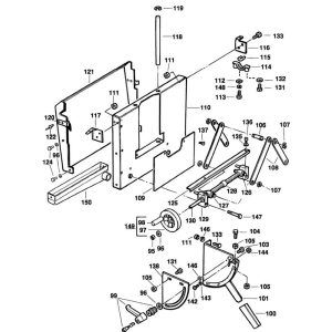 Sơ đồ Lắp ráp tay cầm cho DeWalt DW3151-3