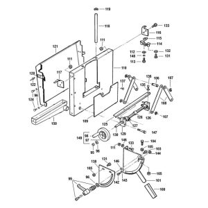 Sơ đồ Lắp ráp tay cầm cho DeWalt DW740