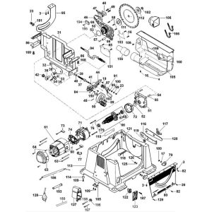 Sơ đồ Lắp ráp hàng rào cho DeWalt DW744