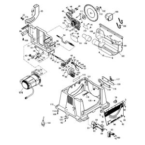 Sơ đồ Lắp ráp bảng điều khiển cho DeWalt DW744XP