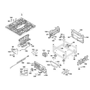 Sơ đồ Lắp ráp lồng cho DeWalt DW745