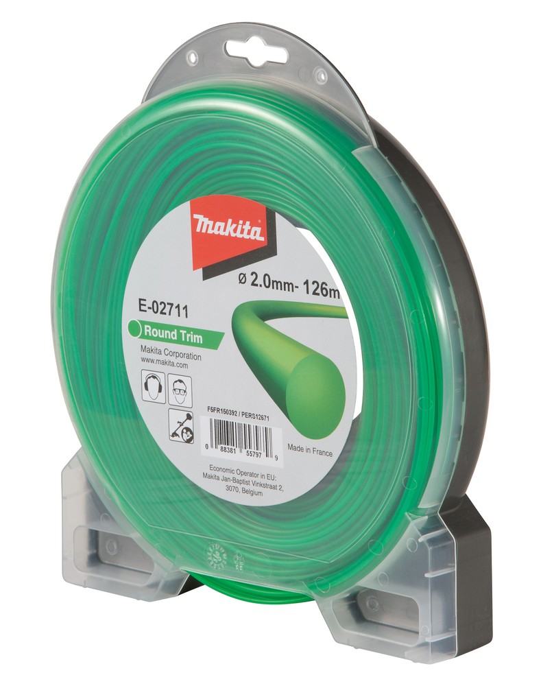 E-02711 Dây Cước Cắt Cỏ Tròn(màu Xanh)2.0-126m