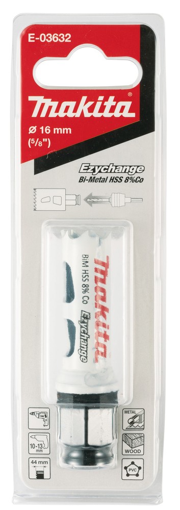 E-03632 Mũi Khoét Hss 8%co 16x44mm