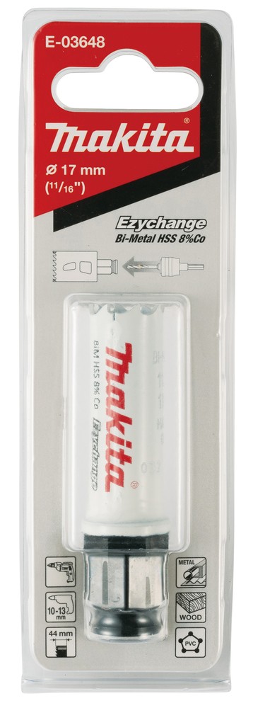 E-03648 Mũi Khoét Hss 8%co 17x44mm