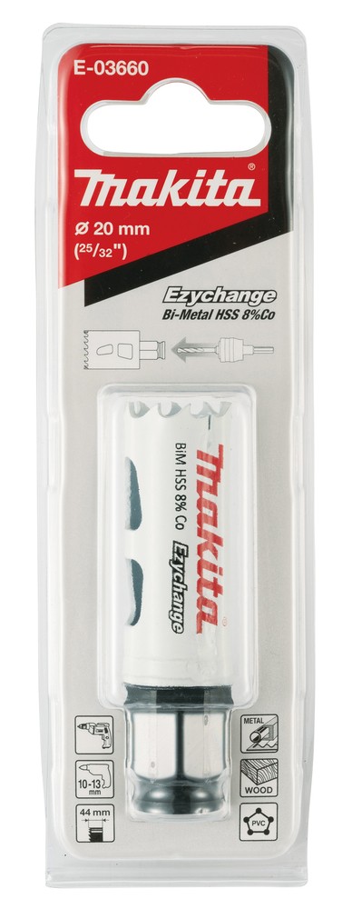 E-03660 Mũi Khoét Hss 8%co 20x44mm