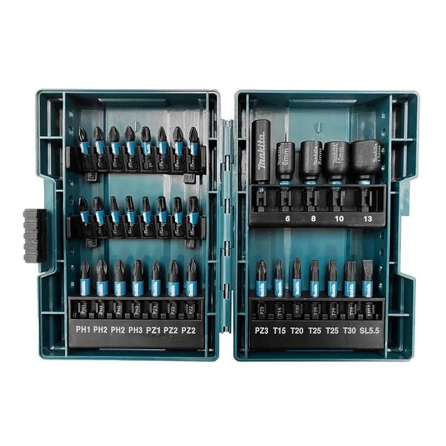 E-06638 Bộ Mũi Vít Impact Black (35 Cái/Bộ)