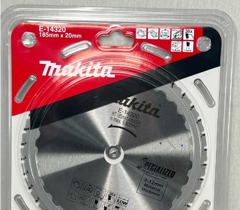 E-14320 Lưỡi Cắt Tct Cho Kim Loại 185mm