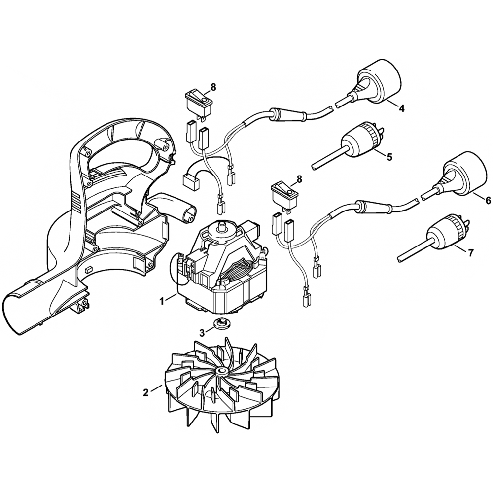 electric motor bge60