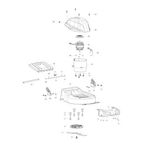 Sơ đồ Lắp ráp sàn & động cơ cho ELM4110