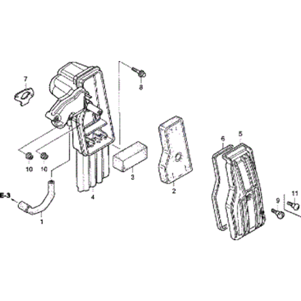 Sơ đồ Máy lọc không khí cho Honda EU20i 2 eu20i 19