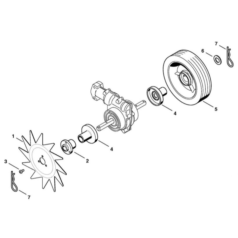 Sơ đồ Lắp ráp Edger cho Stihl FC-MM 2 fcmm edger assy