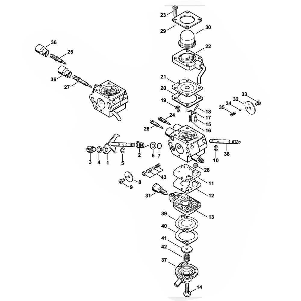 fs130 fs130r carburetor c1q s173 c1q s130 c1q s175 c1q s132