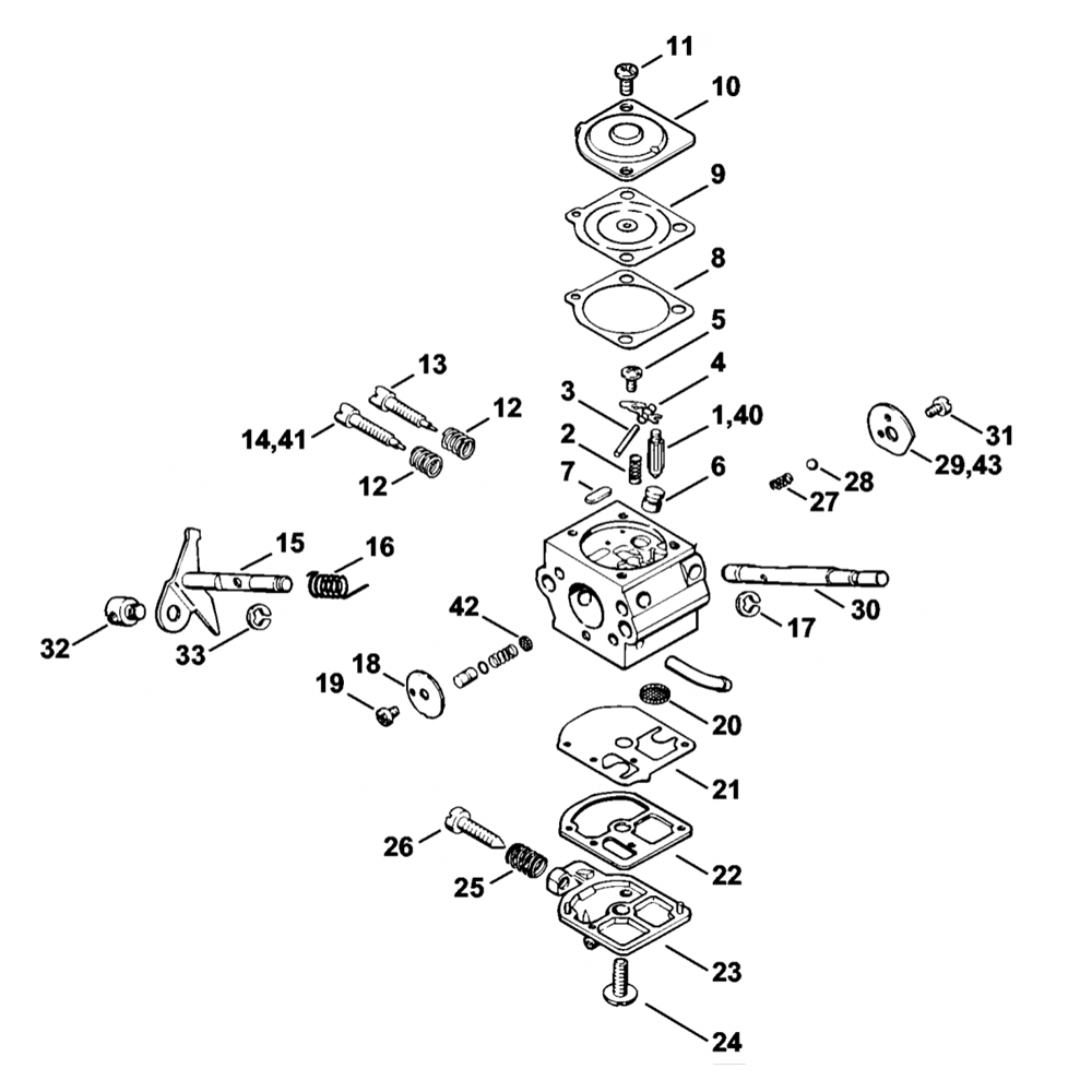 fs220 fs280 fs290 carburetor c13 s3