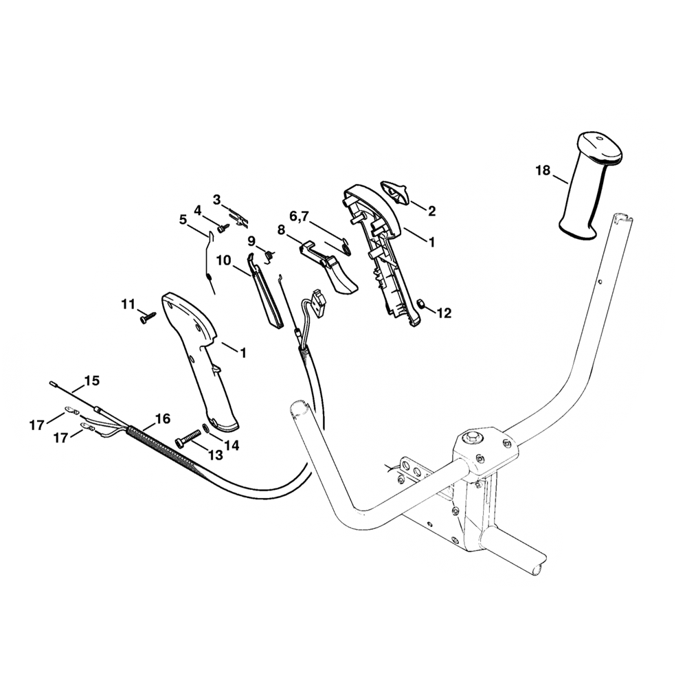 fs220 fs280 fs290 control handle