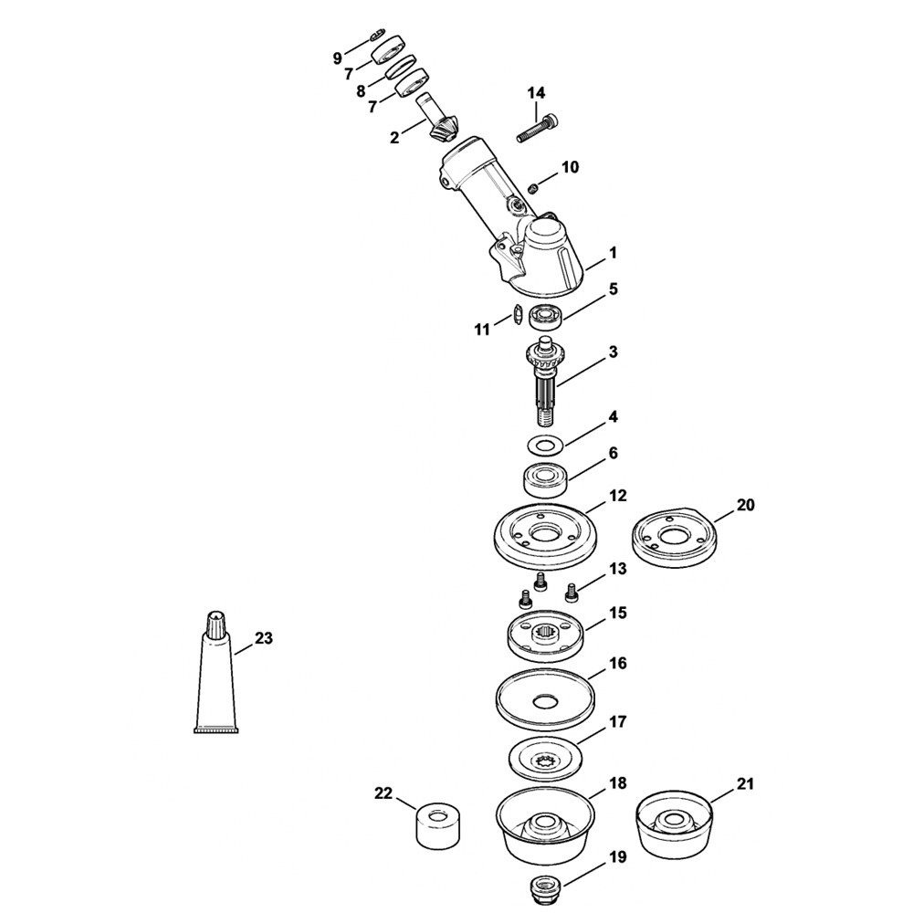 fs240 fs260 gear head 2
