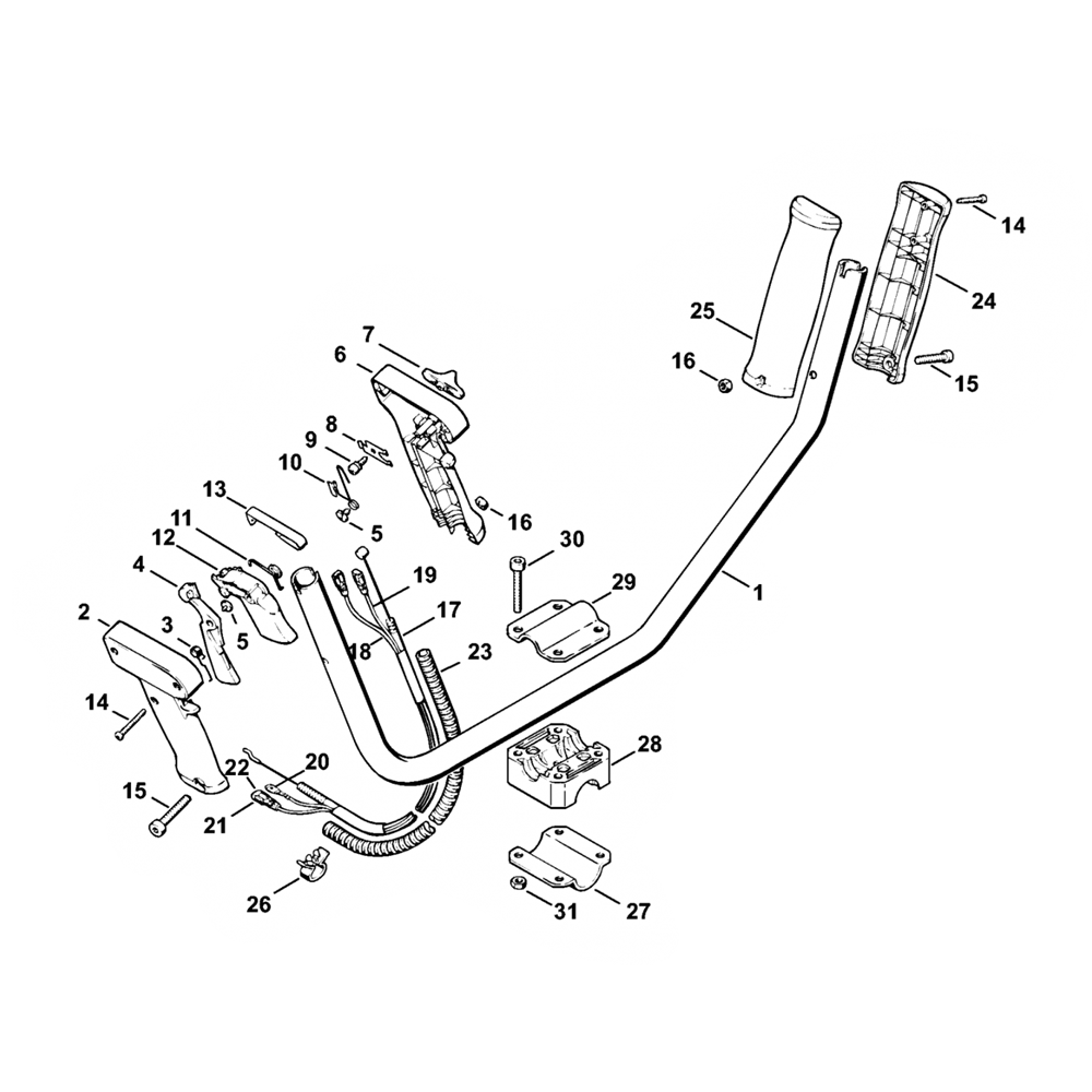 fs44 two handed handlebar fs 44 f d sea