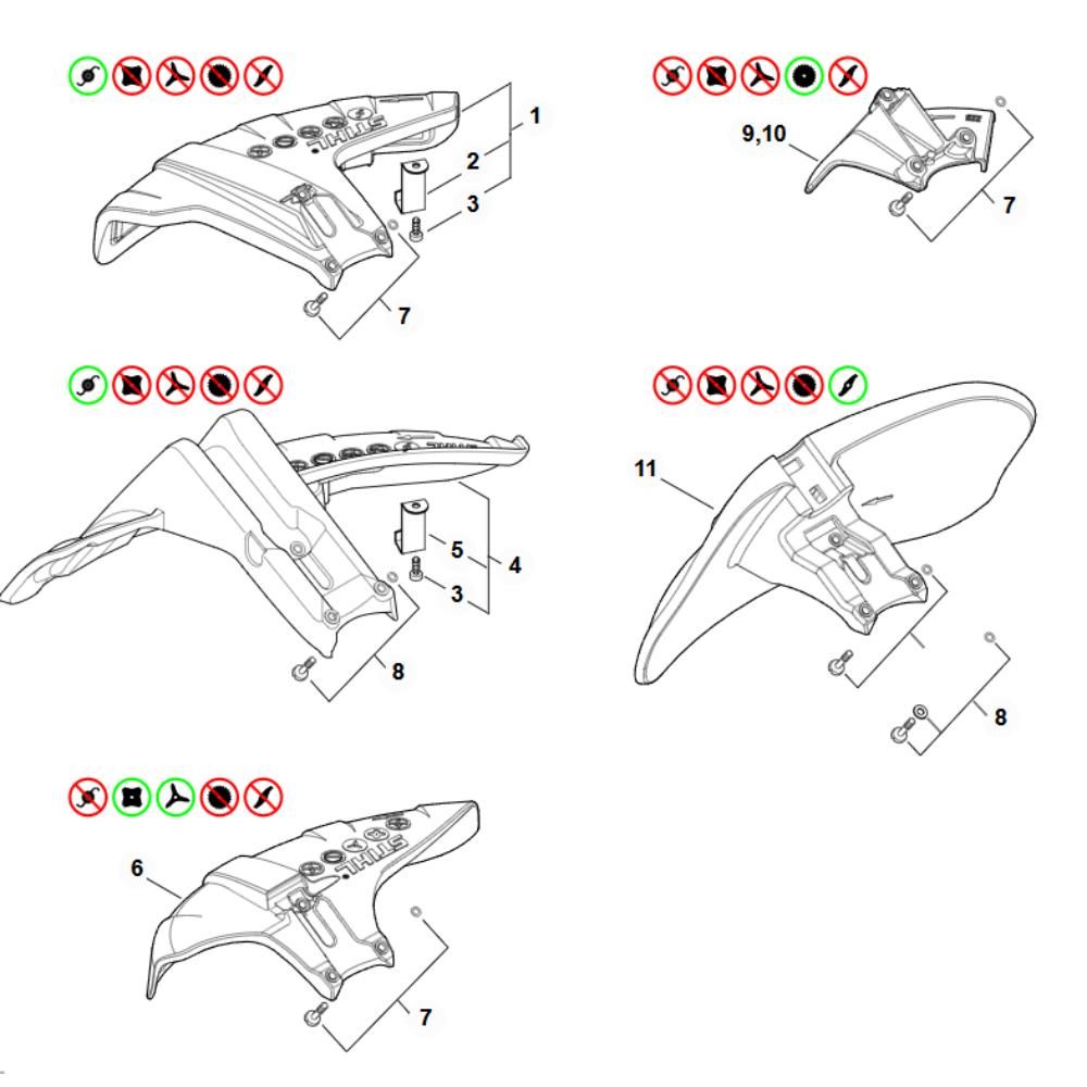 fs491c deflector assy