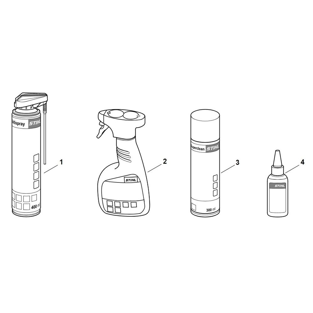 Sơ đồ Sản phẩm làm sạch Stihl FSA 85