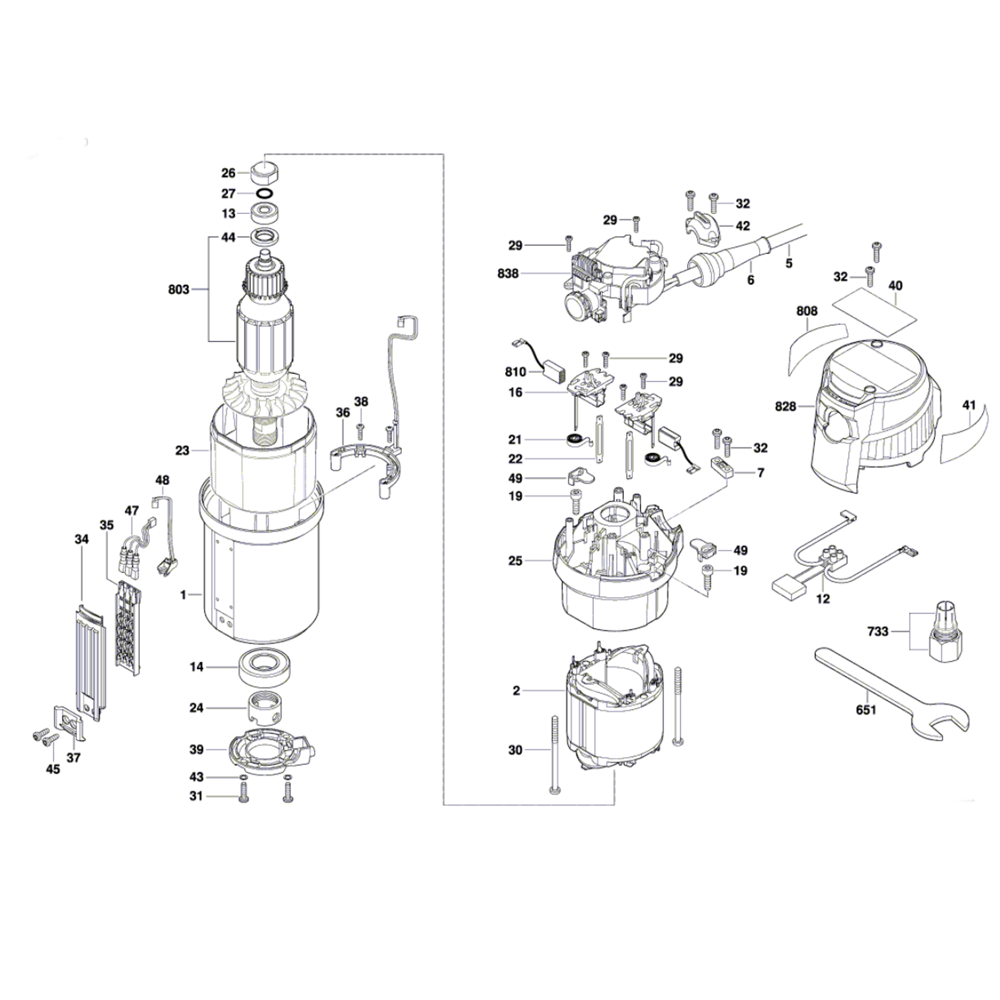 Sơ đồ Bộ định tuyến cho Bosch GMF 1600 CE 2 gmf1600ce 1