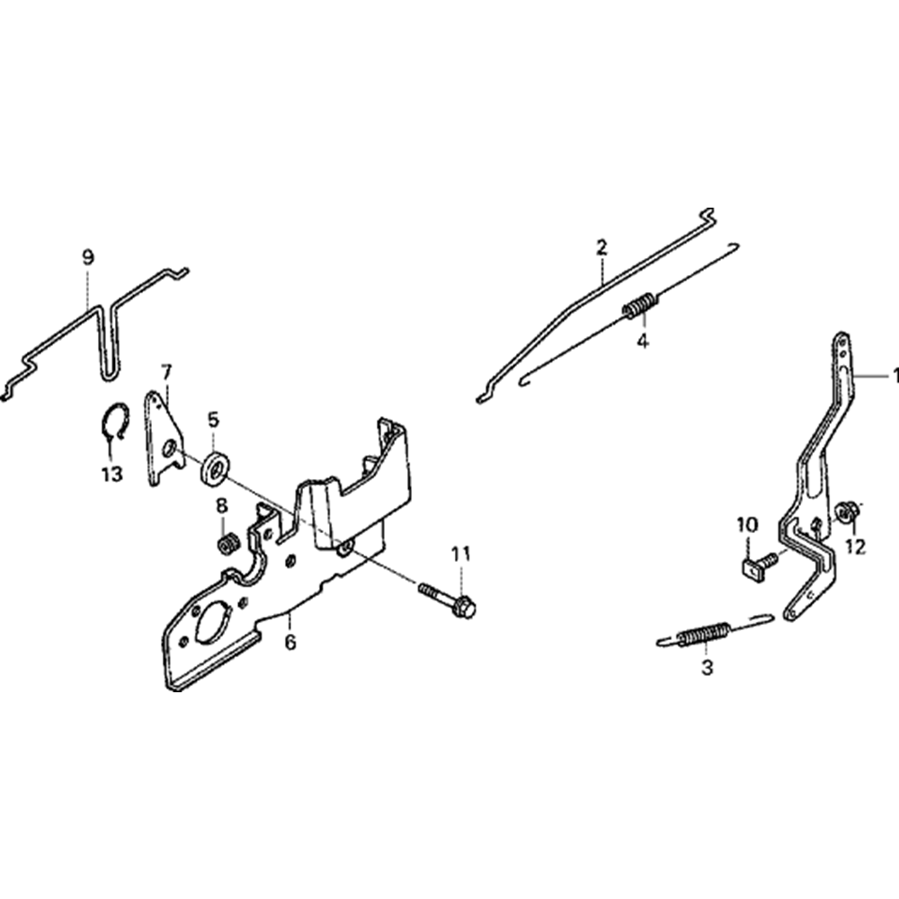 Sơ đồ Bộ điều khiển cho Honda GSV190A 2 gsv190a 8