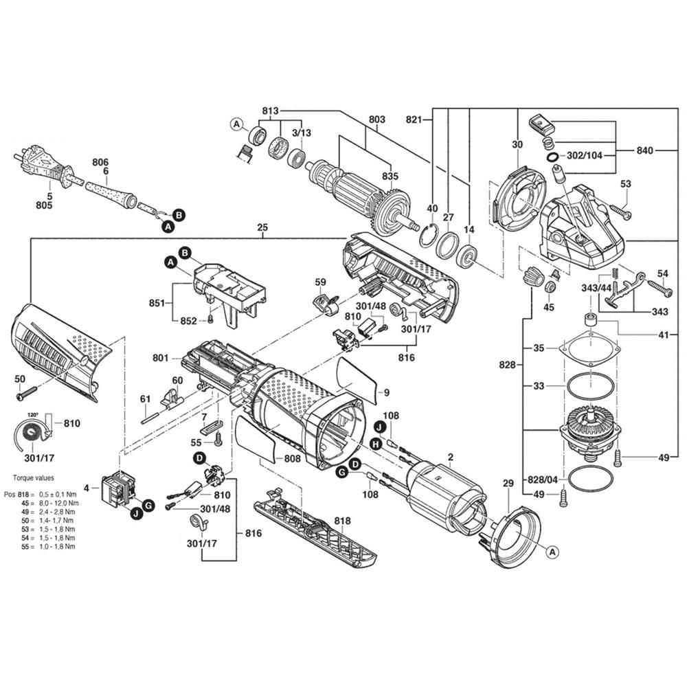 gws12125cip main assy