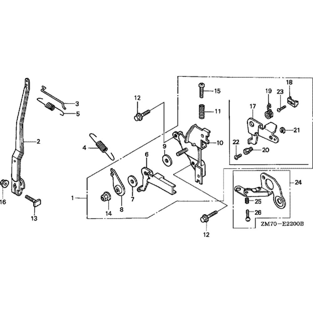 Sơ đồ Vỏ động cơ Stihl FS56
