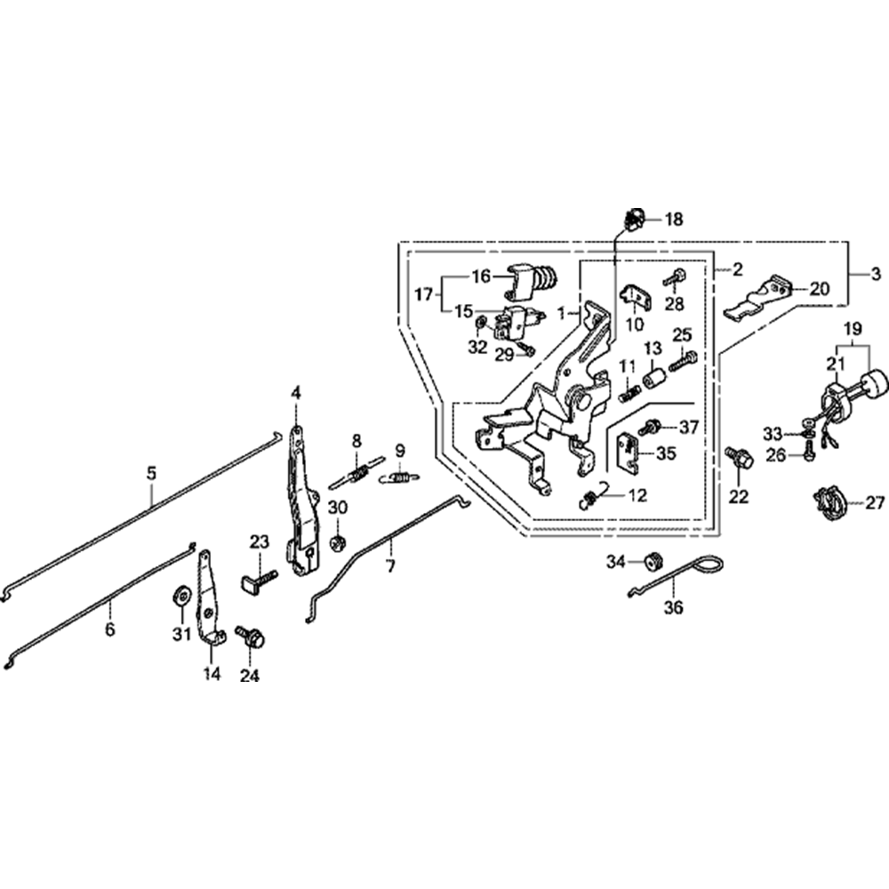 Sơ đồ Bộ điều khiển cho Honda GXV390RT1 2 gxv390rt1 11