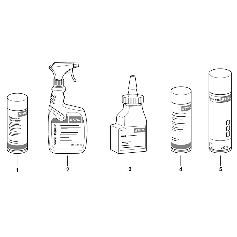 Sơ đồ Sản phẩm làm sạch Stihl HLA 135