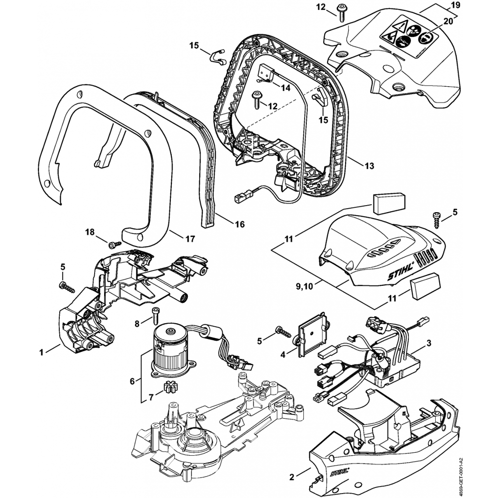 hsa94 motor housing