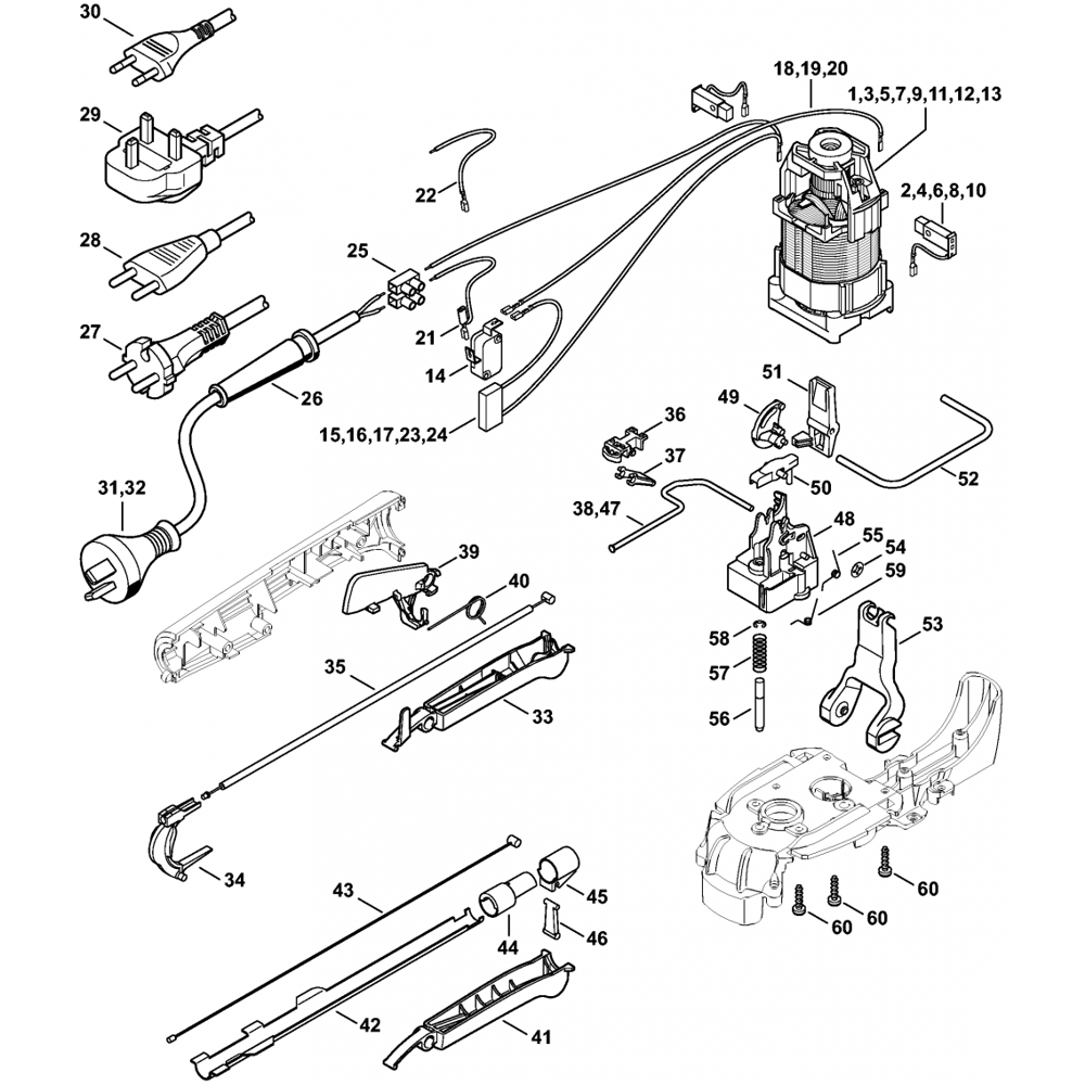 hse61 71 81 electric motor