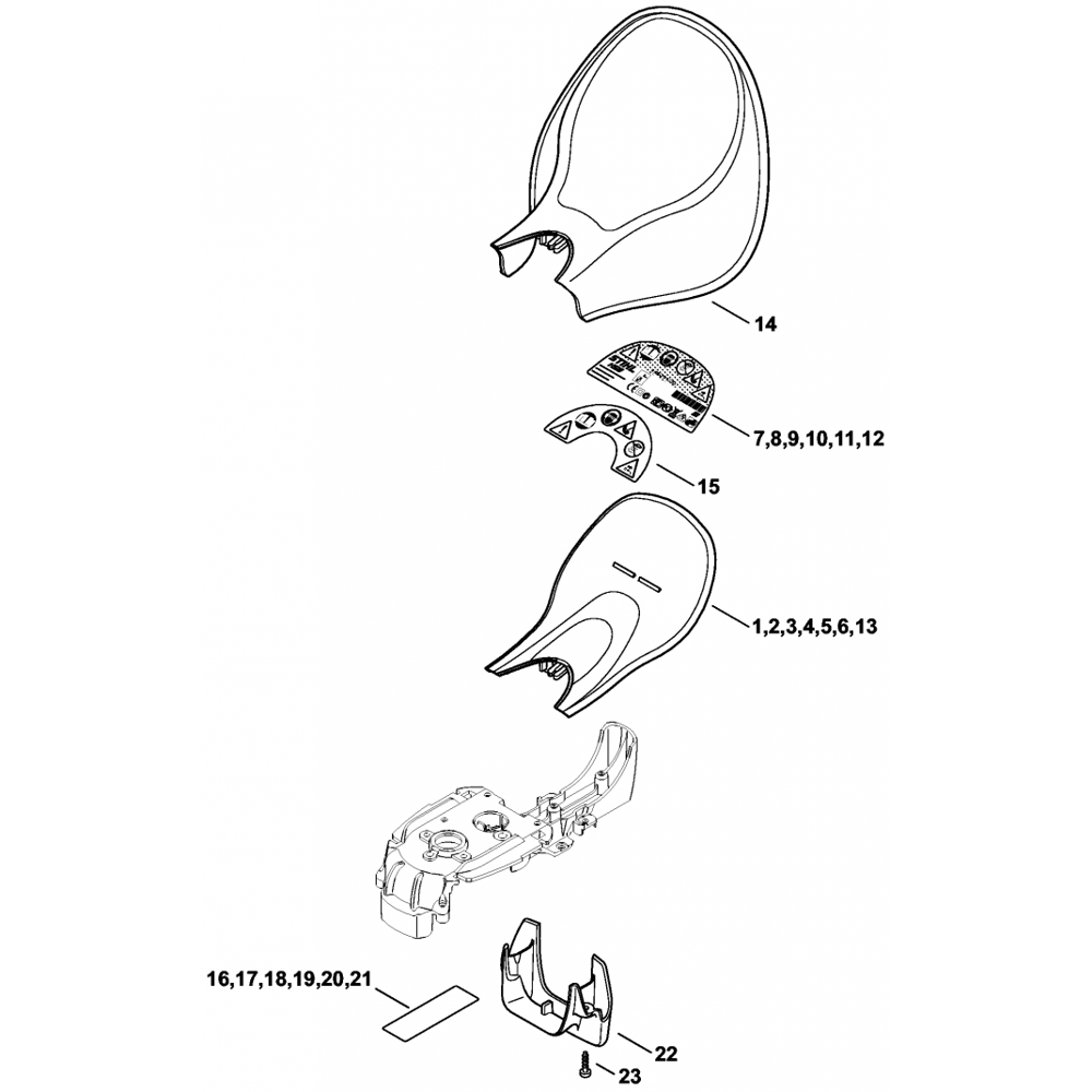hse61 71 81 hand guard