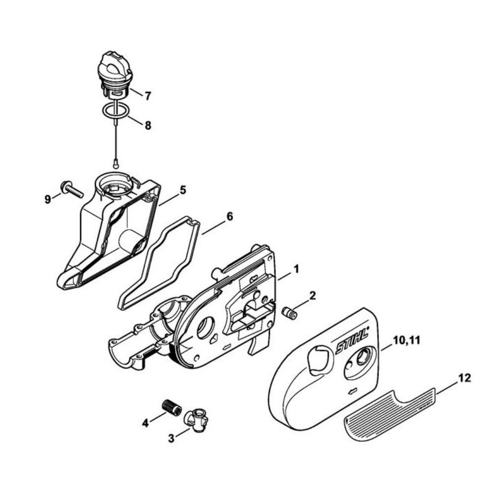 ht conversion kit gear housing assy