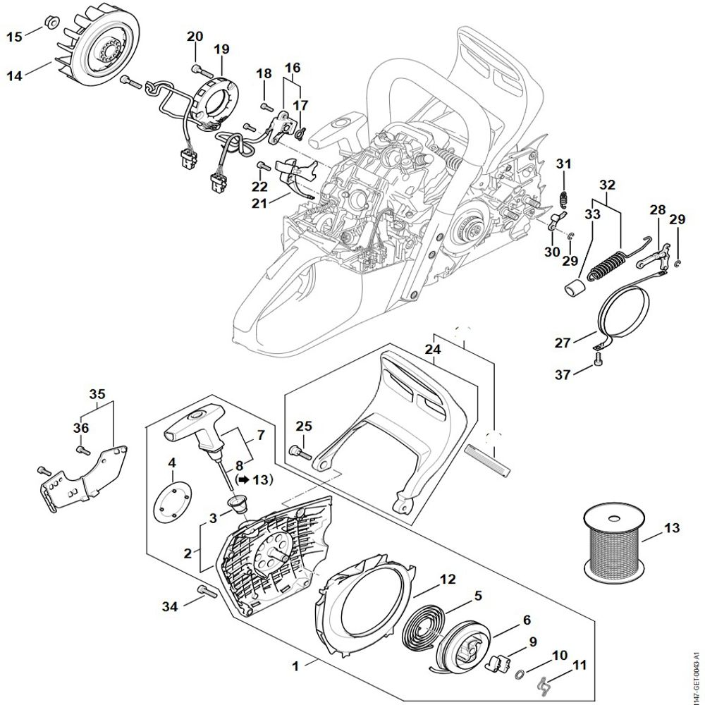 ignition system assy