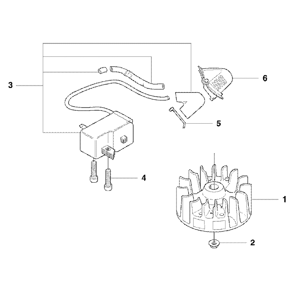 ignition system assembly for husqvarna 323 hd60 hedge trimmers