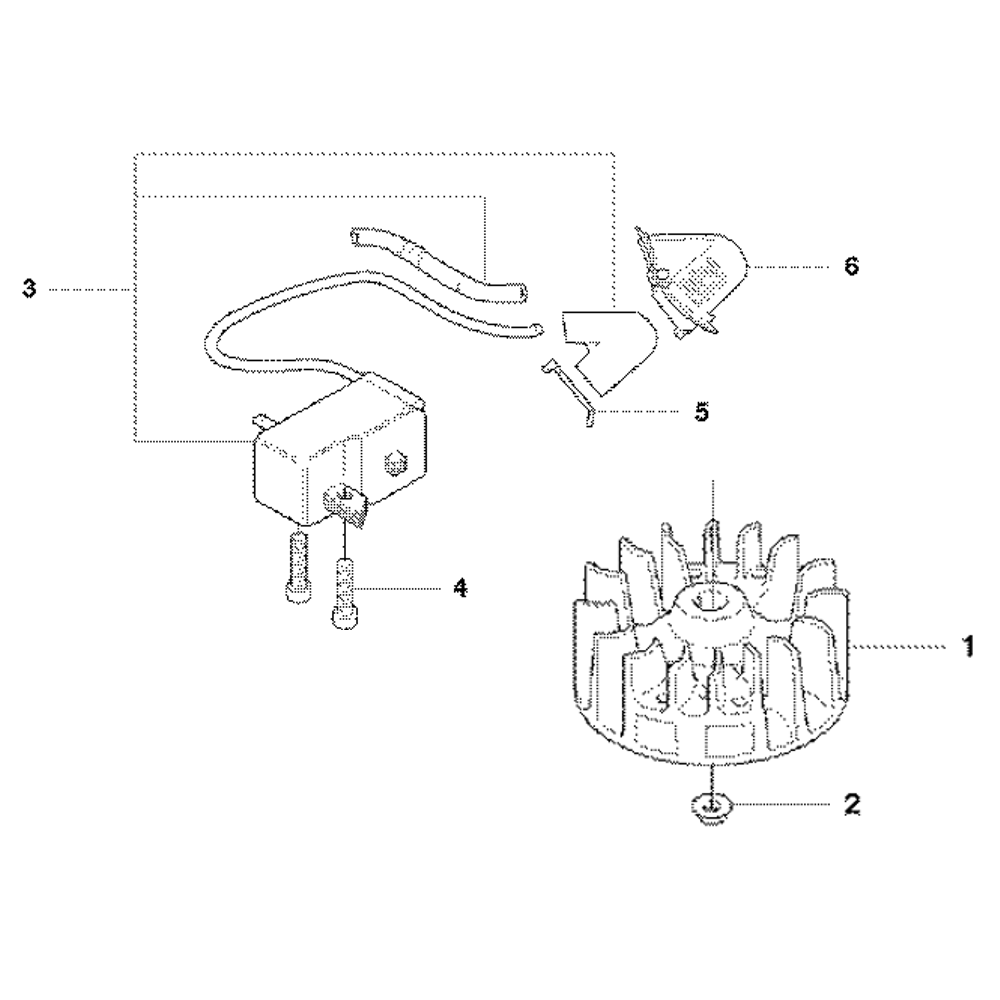 Sơ đồ Hệ Thống Đánh Lửa Husqvarna 326 3 ignition system assembly for husqvarna 326 hd60 x series hedge trimmers