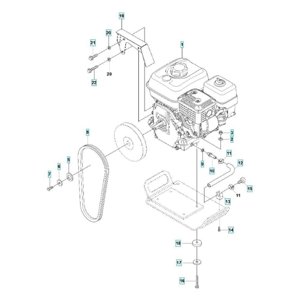 Sơ đồ Lắp ráp động cơ cho LX 90 2 lx90 5