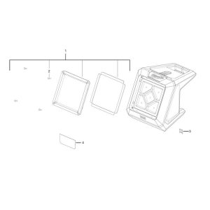 Sơ đồ Cụm đèn khu vực Milwaukee M12AL
