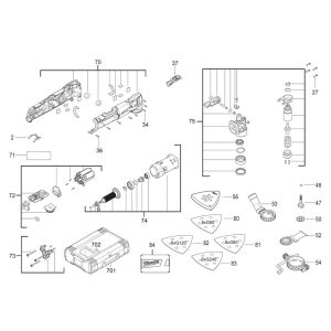 Sơ đồ Hội Milwaukee M12FMT