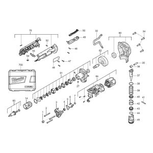 Sơ đồ Hội Milwaukee M12FPXP