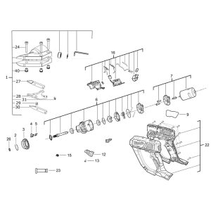 Sơ đồ Hội Milwaukee M18BMS20