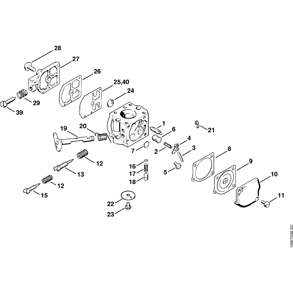 ms010 ms011 carburetor c1s s1