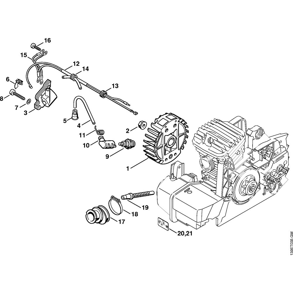 ms029 ms039 ignition system