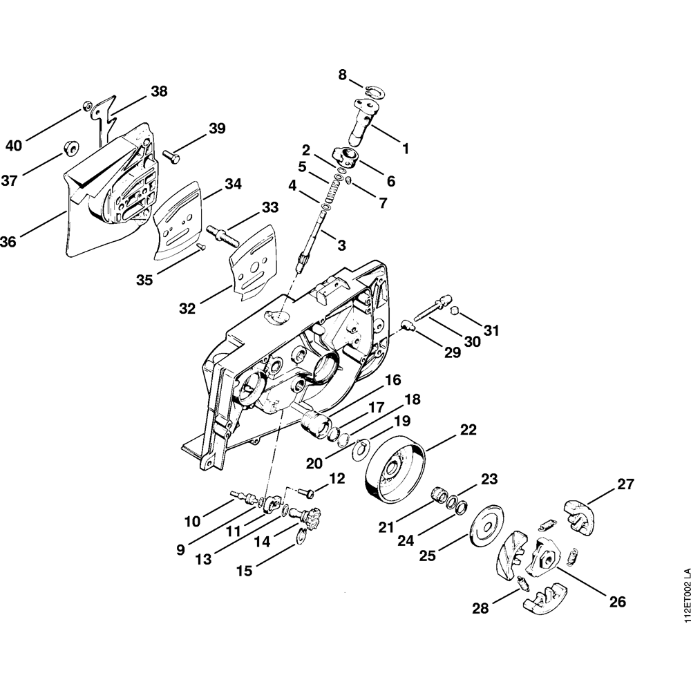 ms041g oil pump clutch