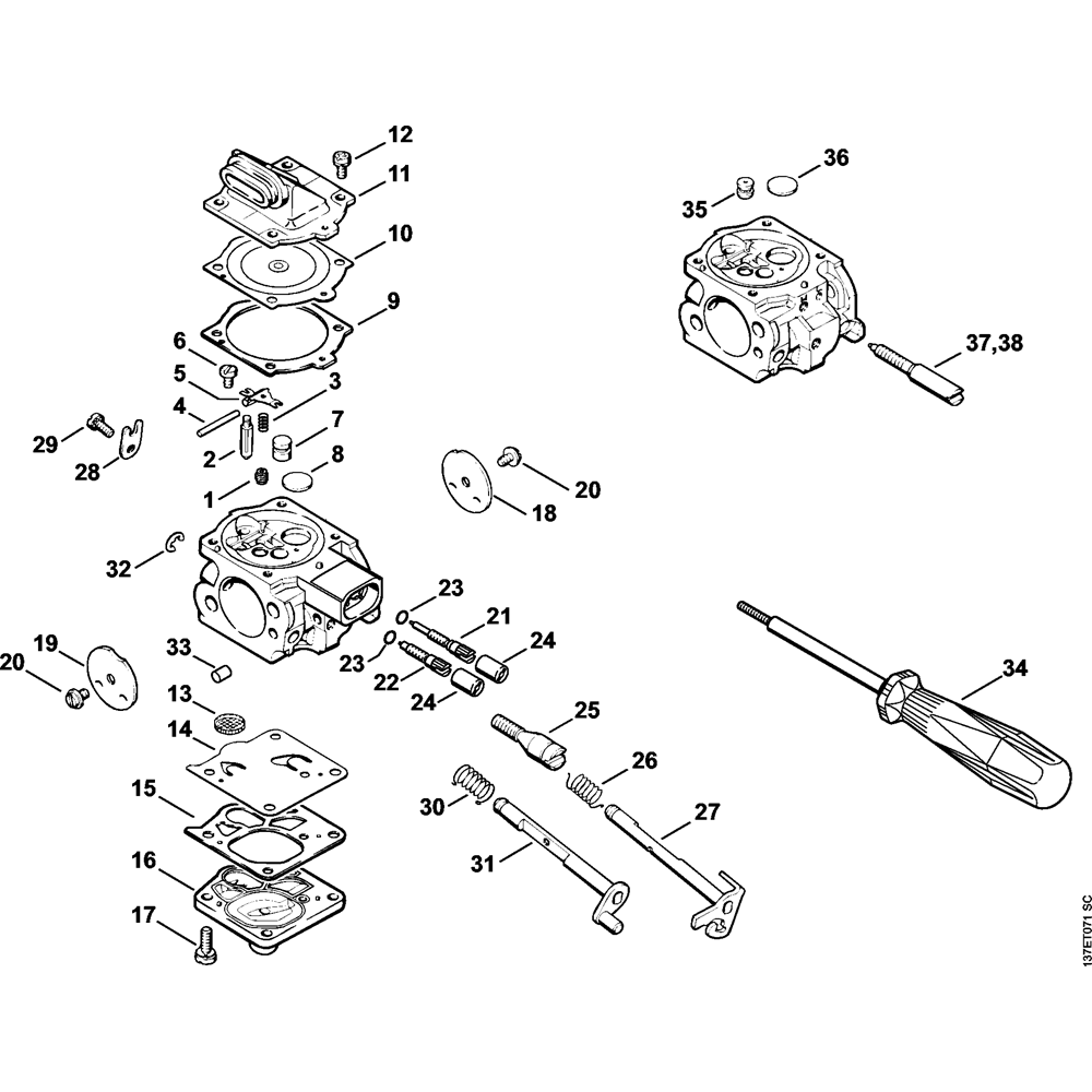 ms066 carburetor wj 69