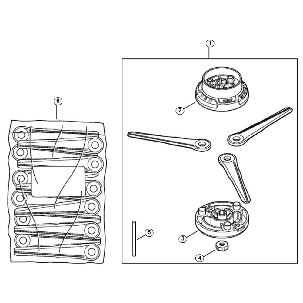 Sơ đồ Đầu cắt cỏ Stihl AutoCut 56-2 2 polycut 7 3