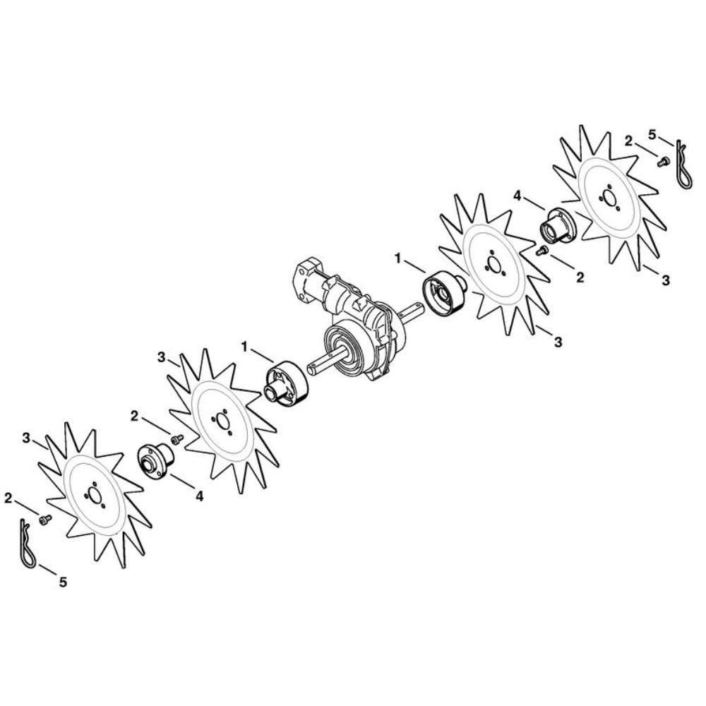 Sơ đồ Lắp ráp thiết bị sục khí cho Stihl RL-MM 3 rl mm aerator assy