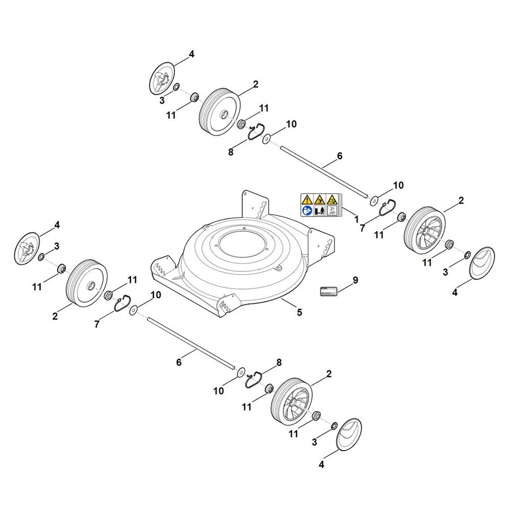 Sơ đồ Vỏ cho Stihl RM 2.2 R 2 rm 2 2 r 2
